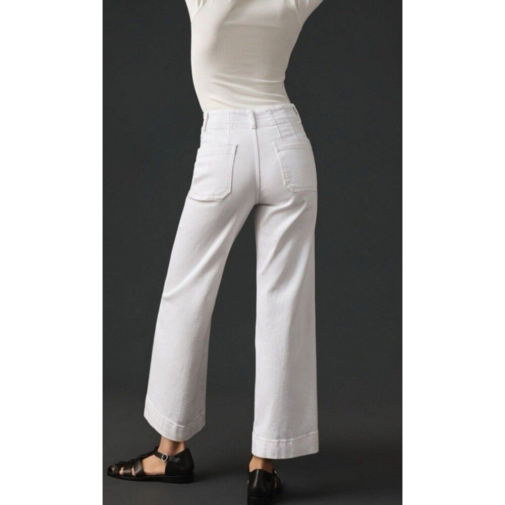 Maeve Colette Pants in White (size 27) - Picture 2 of 12